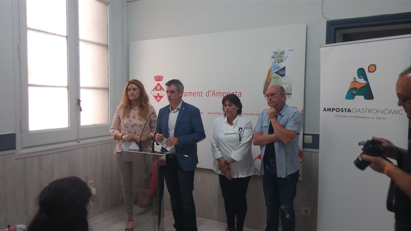 Ajuntament d´Amposta > Comunicació > Amposta presenta les Jornades Gastronòmiques de l’arròs